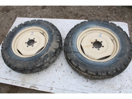 Zetor crystal 8011 přední kola ráfky disky 7,50-20 6 pláten vzorek 60% 2