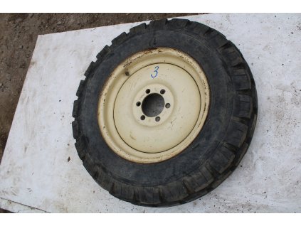 Zetor crystal 8011 přední kolo ráfek disk mitas 6 pláten vzorek 75% 3