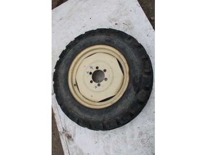 Zetor crystal 8011 přední kolo ráfek disk 7,50-20 mitas 6 pláten 4