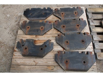 Závaží přední sada Zetor Crystal 7 kusů