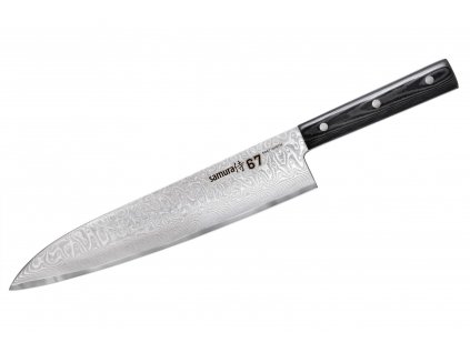 Samura DAMASCUS 67 Šéfkuchařský nůž GRAND 24,5 cm (SD67-0087M)