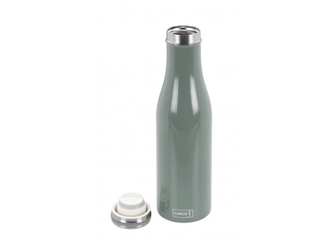 1295 4 240902 thermo flasche edelstahl pearl grey offen