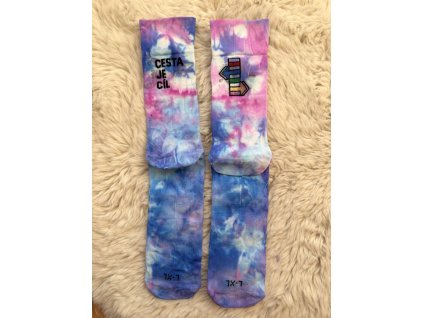 Batikované CESTA - MIX L-XL