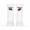 Bavlněné ponožky - COFFEE THERAPY - capuccino&croissant