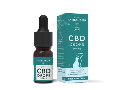 CBD olej VET pre zvierata FATRA HEMP
