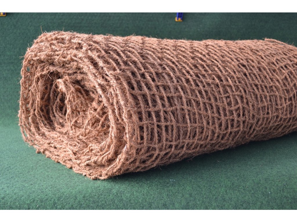 Kokosová rohož na zpevnění svahů JUTENON ECC 700 g/m² – 50 m × 2 m