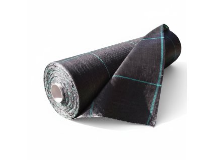 Tkaná textilie 100 g/m², agrotextilie 50m x 0,5m, černá