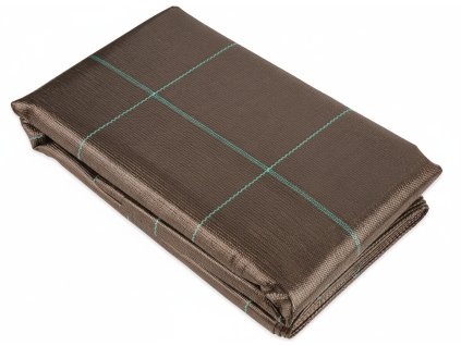 Tkaná textilie 100 g/m², agrotextilie 10m x 1,6m, hnědá