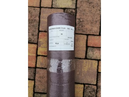 Ekotextilie ECO PLA 120 g/m², 25m x 1,1m, 100% rozložitelná tkaná textilie