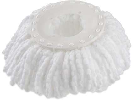 Náhradní hlavice na rotační mop Mopio – mikrovlákno 36 cm, bílá