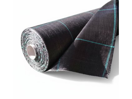 Tkaná textilie 100g/m², agrotextilie 50m x 1,65m, černá + kotvící kolíky zdarma