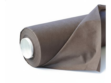 Netkaná textilie proti plevelu, 50g/m2, 50m x 1,6m - hnědá + kotvící kolíky ZDARMA