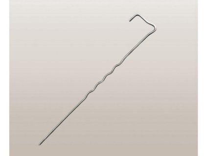 Ocelová kotvící skoba do země PROFI L 30cm × 4mm – 1 ks