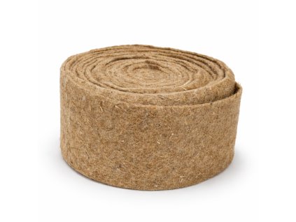 Pás na ochranu kmene stromu proti mrazu a zimnímu slunci – 100 % len, 20 cm × 10 m