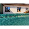 Stínící tkanina na plot – rašlový úplet 100 %, 200 g/m², 200 cm × 25 m, zelená