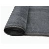 Stínící tkanina na plot – rašlový úplet 90 %, 110 g/m², 125 cm × 100 m, antracit