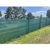 Stínící tkanina na plot – rašlový úplet 90 %, 110 g/m², 200 cm × 100 m, zelená