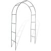 Kovový oblouk na růže a popínavé rostliny – 240 x 136 x 38 cm - 2