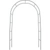 Kovový oblouk na růže a popínavé rostliny – 240 x 136 x 38 cm - 3