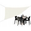 Stínící plachta proti slunci trojúhelníková 3,6 x 3,6 x 3,6 m – béžová - 7