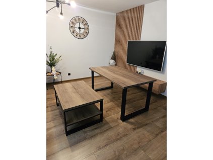 Set stolov Cruz Halifax tabakový H1181