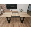 Rozkladací stôl Halifax prírodný 130x80+50 (stôl Tyee)