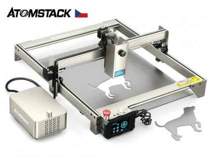 Až 36W! Output Power Atomstack S20 X20 a S30 X30 Laser CNC Gravírka Laserový Gravírovací Stroj Plotr Gravíruje (i řeže) kovy (Varianta Žádná)