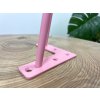 Industrial Hairpin Podnož Noha 2 ramenná Pastelovo ružová 1ks