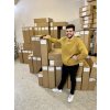 Robustní Železná Industrial Podnož Stolová Noha 2ks Černá