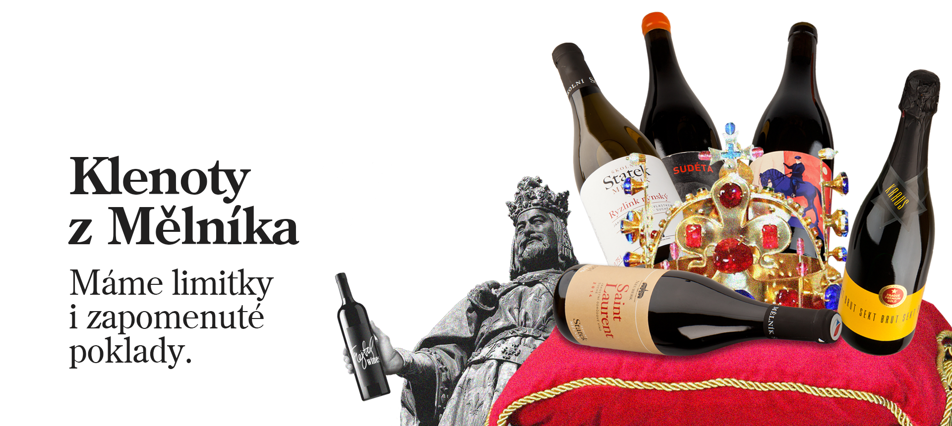 Limitovaná a archivní vína z Mělníka