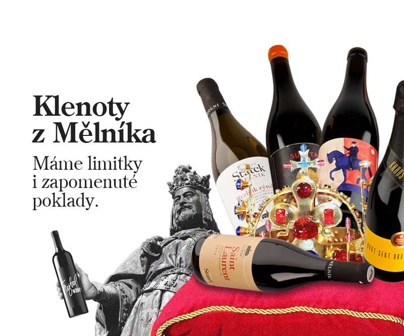 Limitovaná a archivní vína z Mělníka