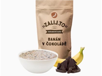 zalijto ovesna proteinova kase banan cokolada