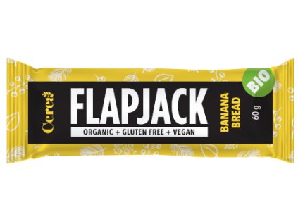 cerea flapjack banana bread 60g front