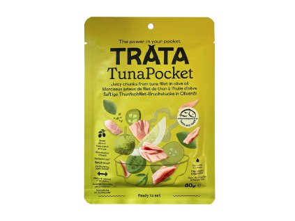 trata pocket tuna in olive oil 80g
