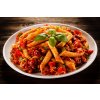 195 adventure menu penne s bolonskou omackou a parmezanem