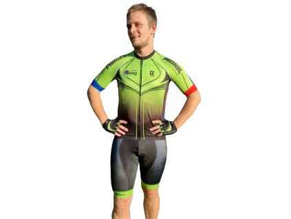 zeleny cyklisticky dres kalas discover viking planika meindl