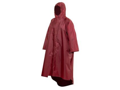 TrekMate De Luxe pončo ZIP red