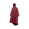 TrekMate De Luxe pončo ZIP red