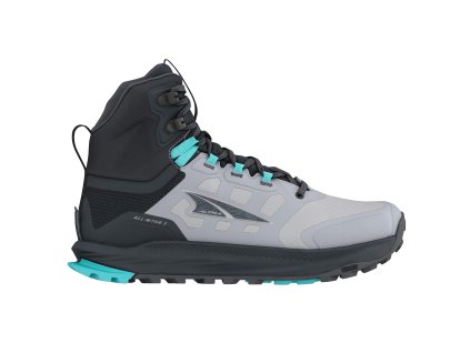 Altra Lone Peak 9 Waterproof Mid Women - Black/Gray