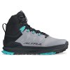 Altra Lone Peak 9 Waterproof Mid Women - Black/Gray