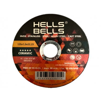 Řezný kotouč Hells Bells SG-Ceramic rovný