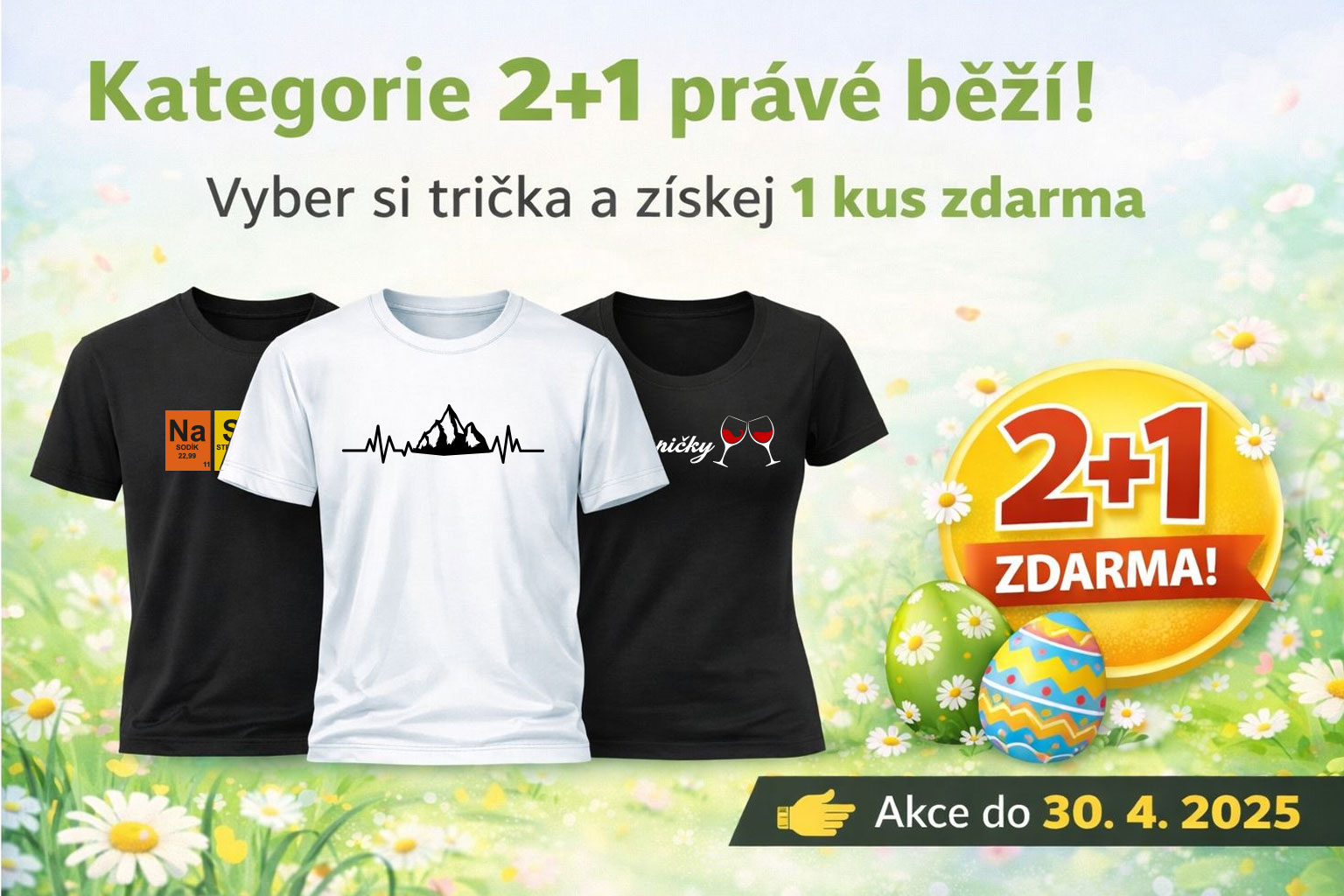 DUBEN SLEVA 2+1 na oblíbená trička