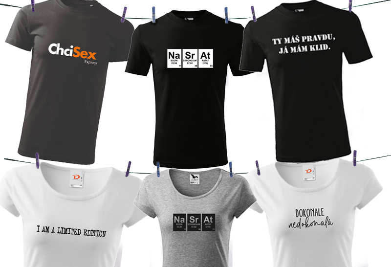 Vtipná trička