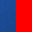 modrá / červená
