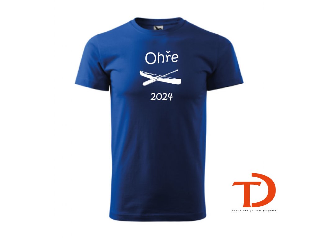 dětské vodácká tričko Ohře 2024 kralovskamodra