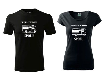 jedeme v tom spolu párové černé