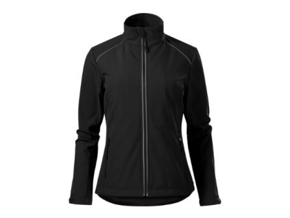 Valley Softshellová bunda dámská (Velikost XS, Varianta černá)