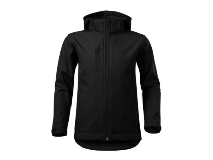 Performance Softshellová bunda dětská (Velikost 122 cm/6 let, Varianta černá)