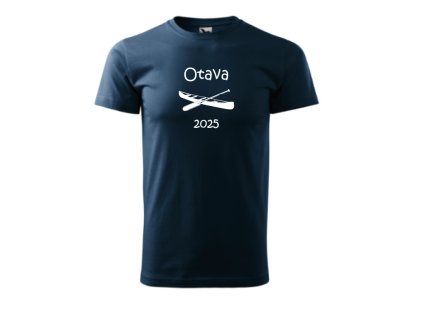 Pánské vodácká tričko otava 2025 namorni modra