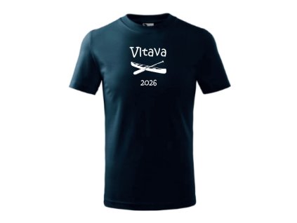 detske vodacke tricko vltava namorni modra